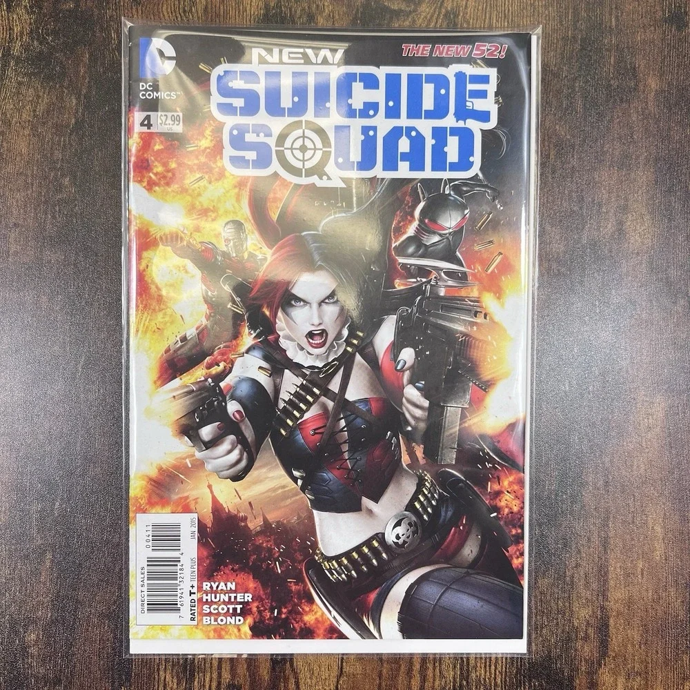 Lot Of 5 New Suicide Squad 2-5 Free Comic 2015 DC Comics High Grade Comic Book